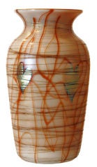STEUBEN: Glass Vase - AURENE Glass
