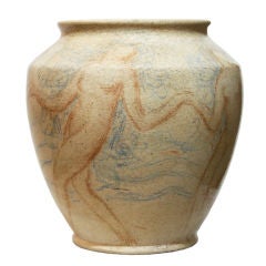 Lachenal French Art Deco, Unique Ceramic Piece 1