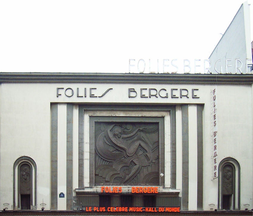 Maurice Picaud (Pico):: 1929 - Art déco - Folies Bergère 2