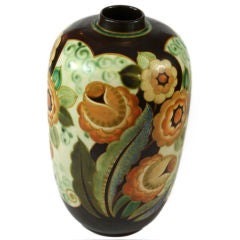 Boch Chapatiz Art Deco Vase