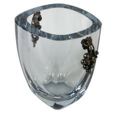 Retro Stromberg ice bucket with grape handles
