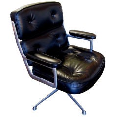 Time Life Executive Chair in Leather by Charles and Ray Eames