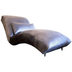 Vintage 1950's Scultptural Floating Chaise Lounge