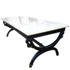 Empire Style Swan Coffee Table