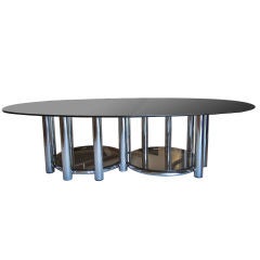 Tubular Chrome Coffee Table