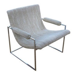 Rare Milo Baughman Lounge Chair