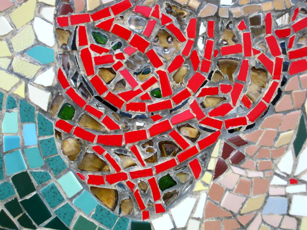 Mid-20th Century Mosaic Art by Bonnie Jean Malcolm 