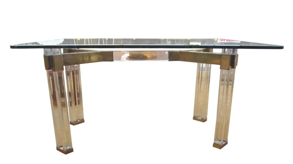 American Charles Hollis Jones Dining Table from the Metric Collection