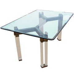 Charles Hollis Jones Dining Table from the Metric Collection 5