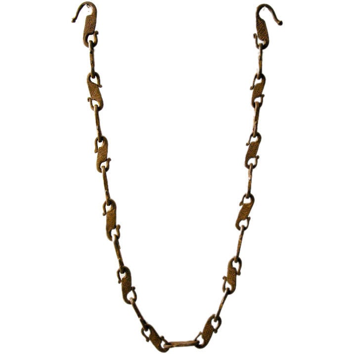 Afro American Gate Chain For Sale