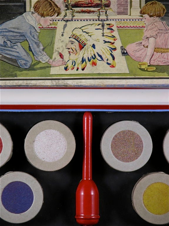 A boxed art making kit that would 