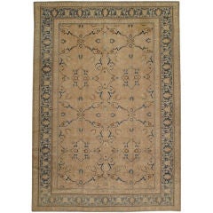 Antique Persian Tabriz Rug 12
