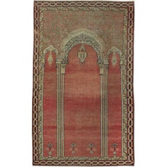 Tapis turc ancien d'Oushak