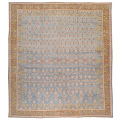Tapis indien ancien en coton Agra