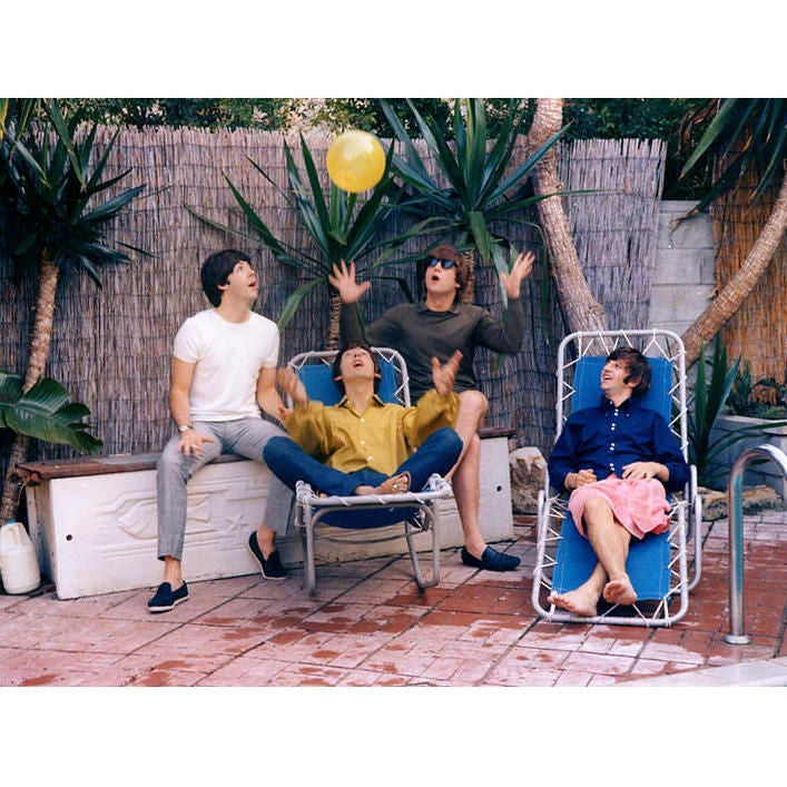 "Here Comes The Sun" Photograph Of The Beatles, 1964