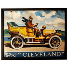 Vintage English Pub Sign - The "Cleveland"