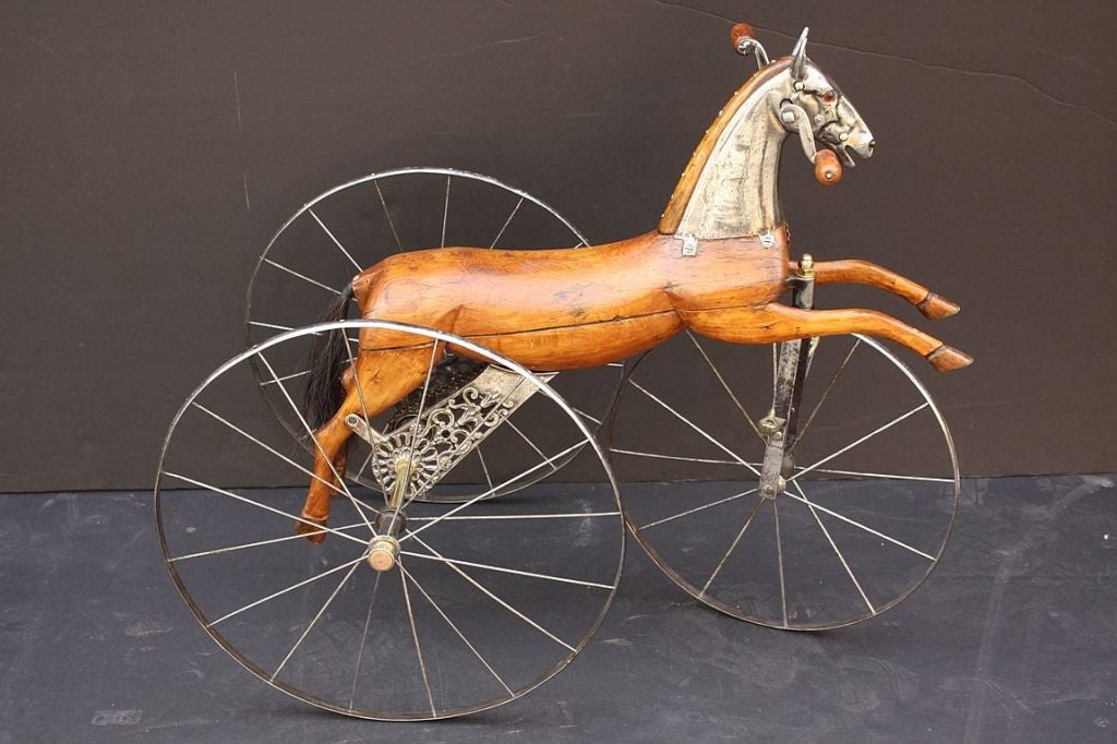 French Velocipede or Child's Tricycle
