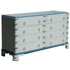 Used Dorothy Draper 8 Drawer Dresser from the Greenbrier