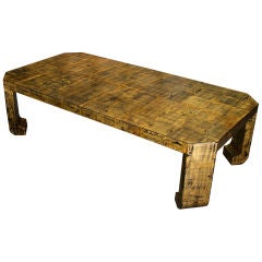 Gillded Asian Style Coffee Table