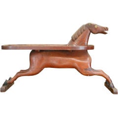19th Century Rocking Horse Coffee Table