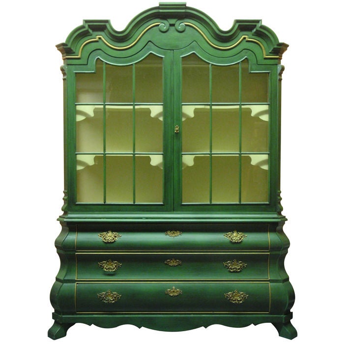 Dorothy Draper Viennese Collection Display Cabinet