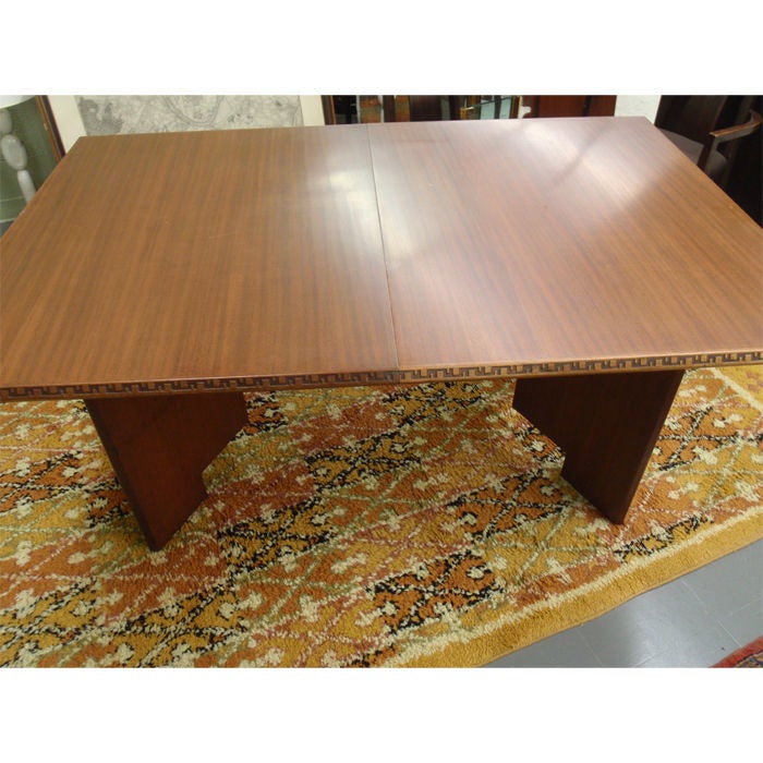 American Frank Lloyd Wright Dining Table