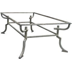 Etruscan Style Wrought Iron Coffee Table