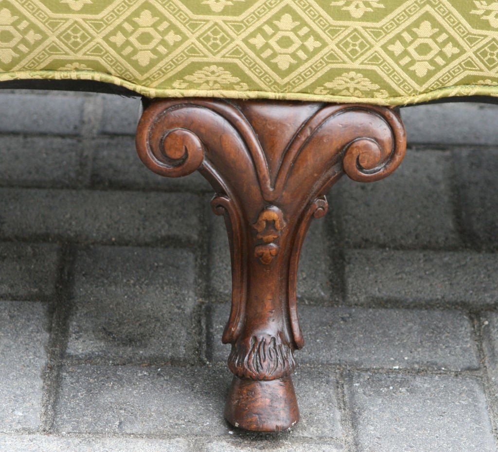 French 1940s Sofa with Cloven Hoof Feet at 1stDibs cloven foot