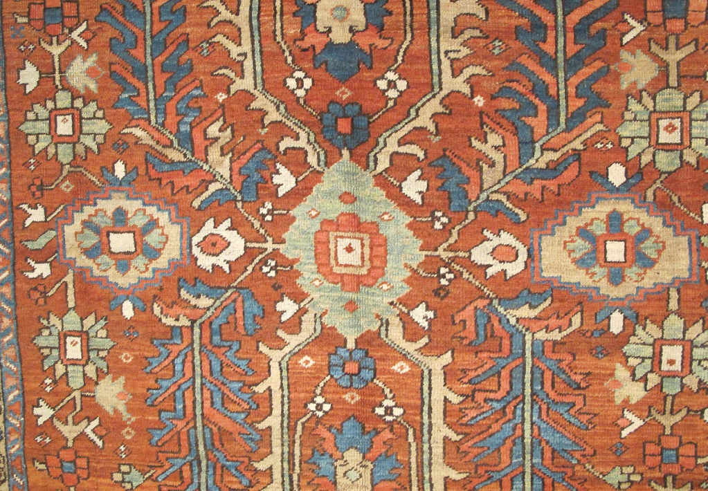 Wool Antique Persian Gorevan   8'6 x 9'2