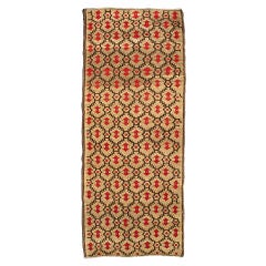 Vintage Turkish Konya Gallery Carpet 10