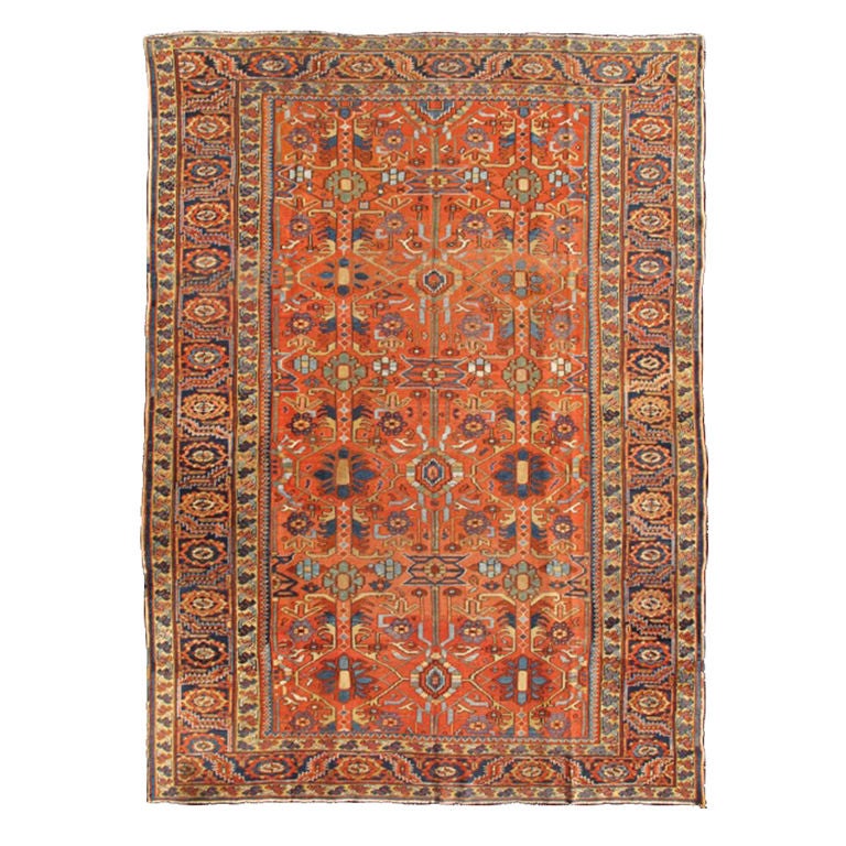 Antique Persian All-Over Heriz-Gorevan Rug