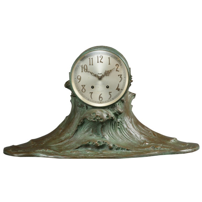 Art Nouveau style Seth Thomas Mantel Clock