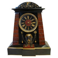 Egyptian Revival Movement clock