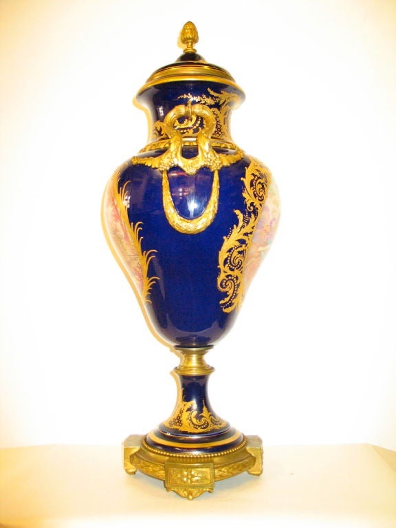 19th Century Sevres porcelain 19th century palace urn