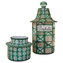 Set of Ceramic Canisters