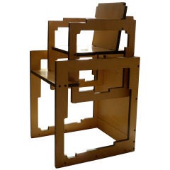 Modern Kid's High Chair & Table Chair