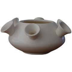 Pol Chambost Ceramic - Tulip Vase, Signed