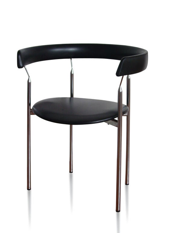 Pair of Desk Chairs by Karl Sorlie and Sonner at 1stDibs