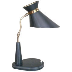 Jacques Adnet Desk Lamp for Hermes