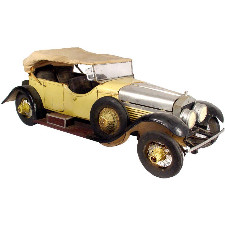 Scratch Built 1923 Rolls Royce Silver Ghost Model