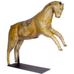 Folk Art Jumping Horse