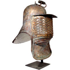 Vintage Copper Shallow Water Diving Helmet with  Amazing Character