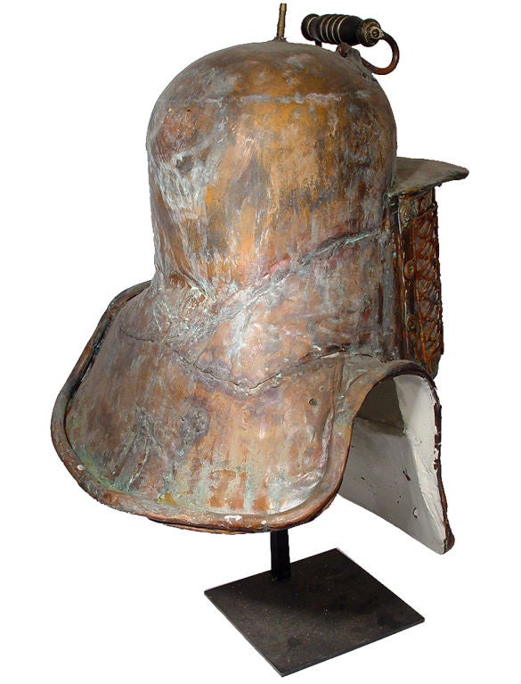 American Copper Shallow Water Diving Helmet with  Amazing Character