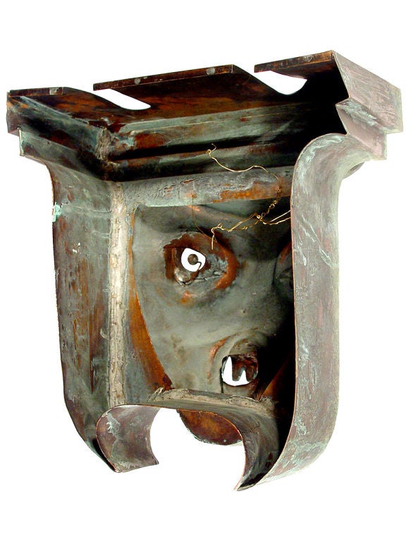 Copper Masonic Temple Gargoyle