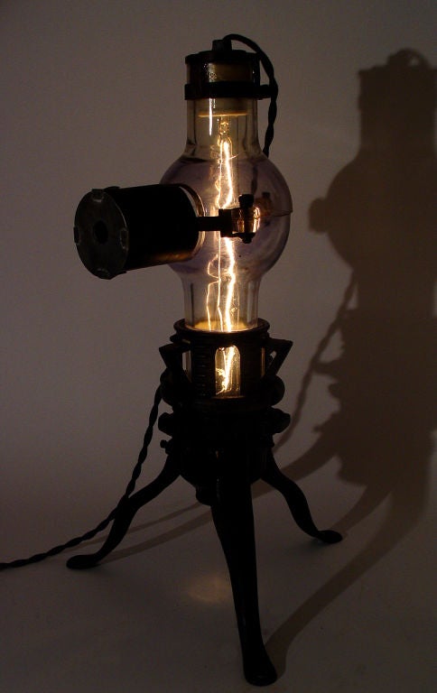 X-Ray Tube Table Lamp… Steampunk Style! 2