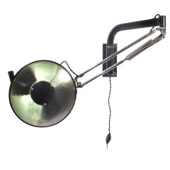 Vintage Articulated Swing Arm Medical Exam Light