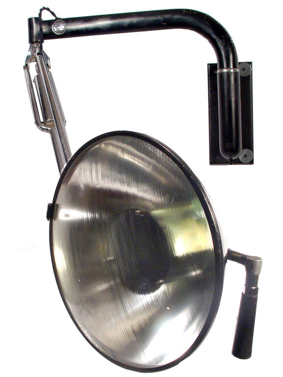 Mid-20th Century Articulated Swing Arm Medical Exam Light
