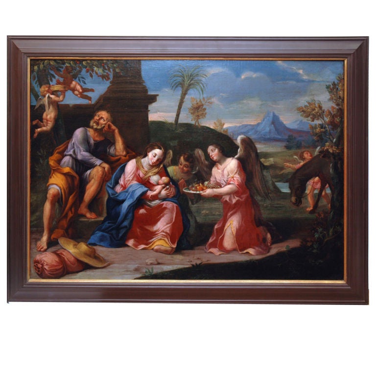 Rest on the flight to Egypt For Sale