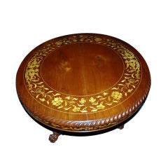 Dutch Marquetry Center Table
