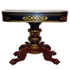 New York Classical Card Table
